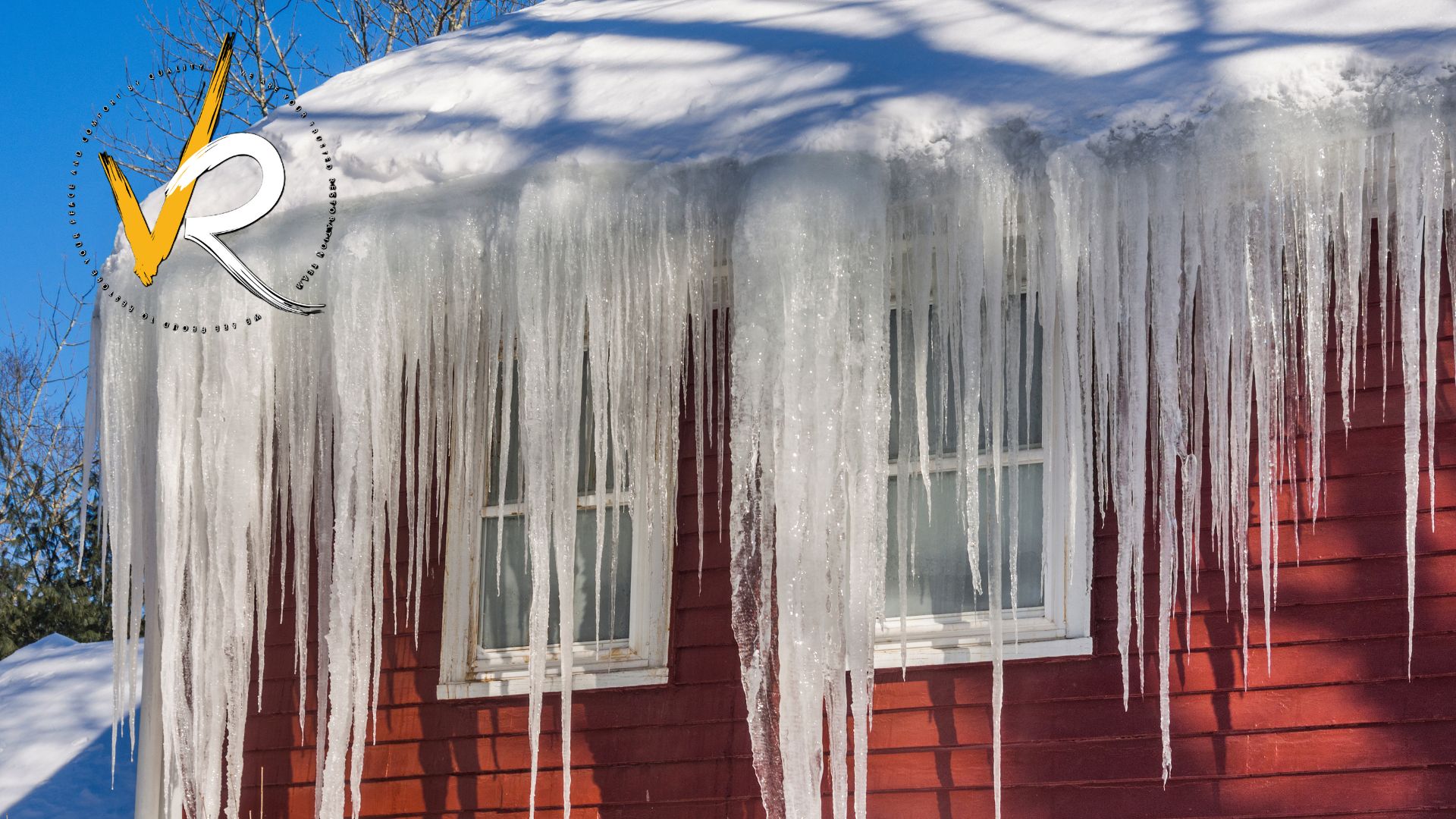 Water Damage Prevention & Restoration | Frozen Gutters