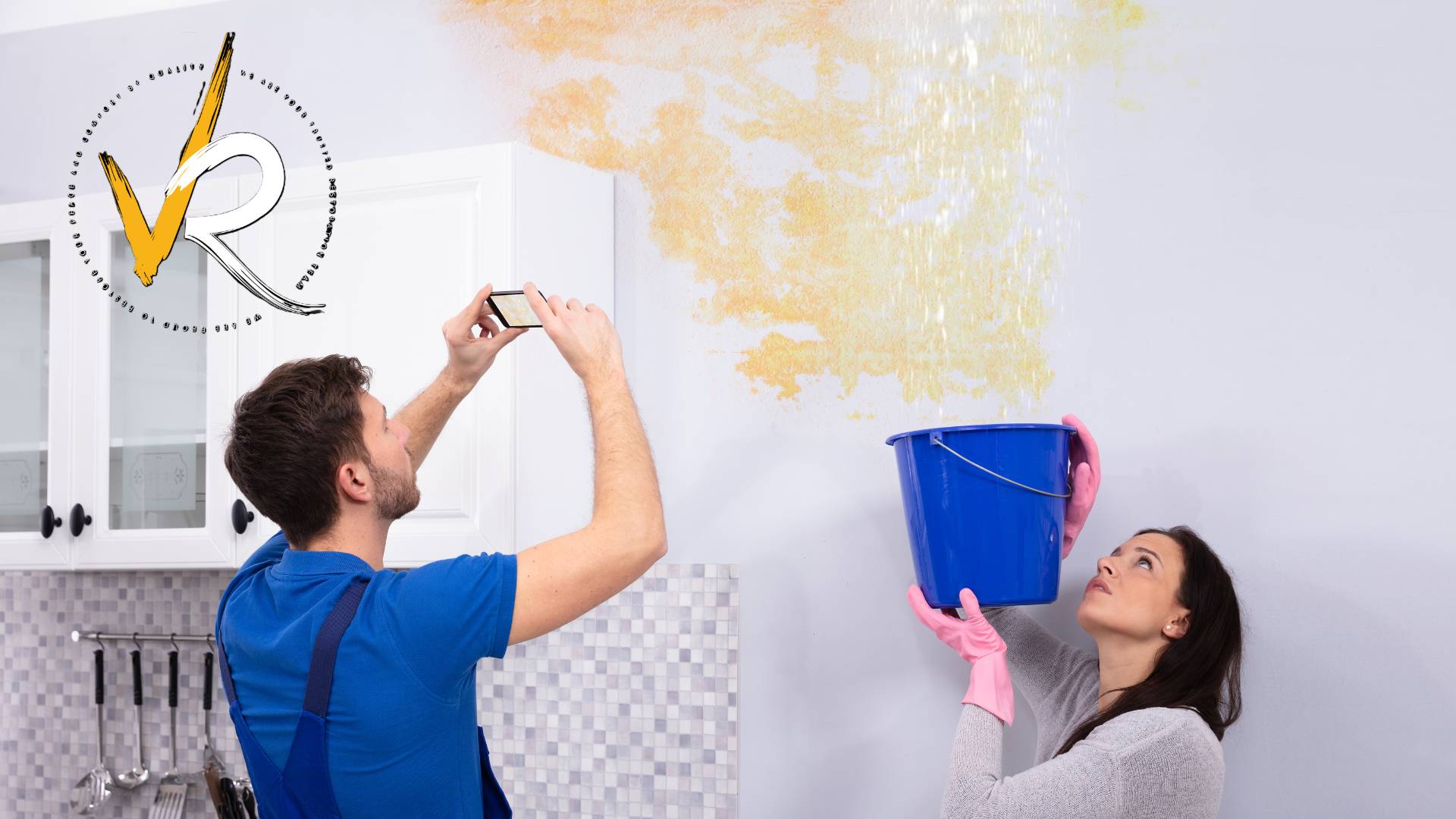 Ceiling Water Damage? Here’s Who to Call and What to Do First